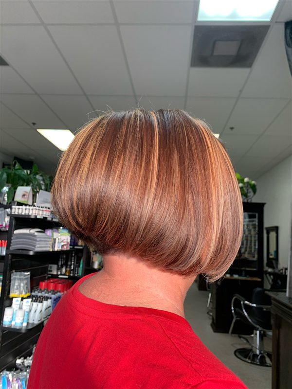 Hair styled at Professional Beauty Bar in Sarasota, look 1