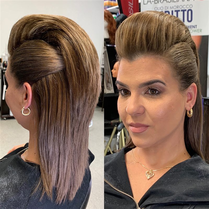 Hair styled at Professional Beauty Bar in Sarasota, look 3