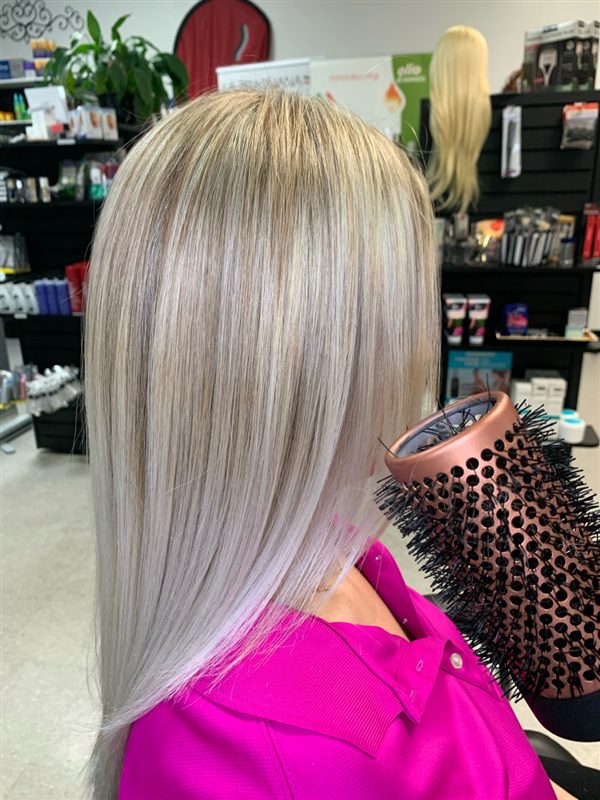 Hair styled at Professional Beauty Bar in Sarasota, look 2